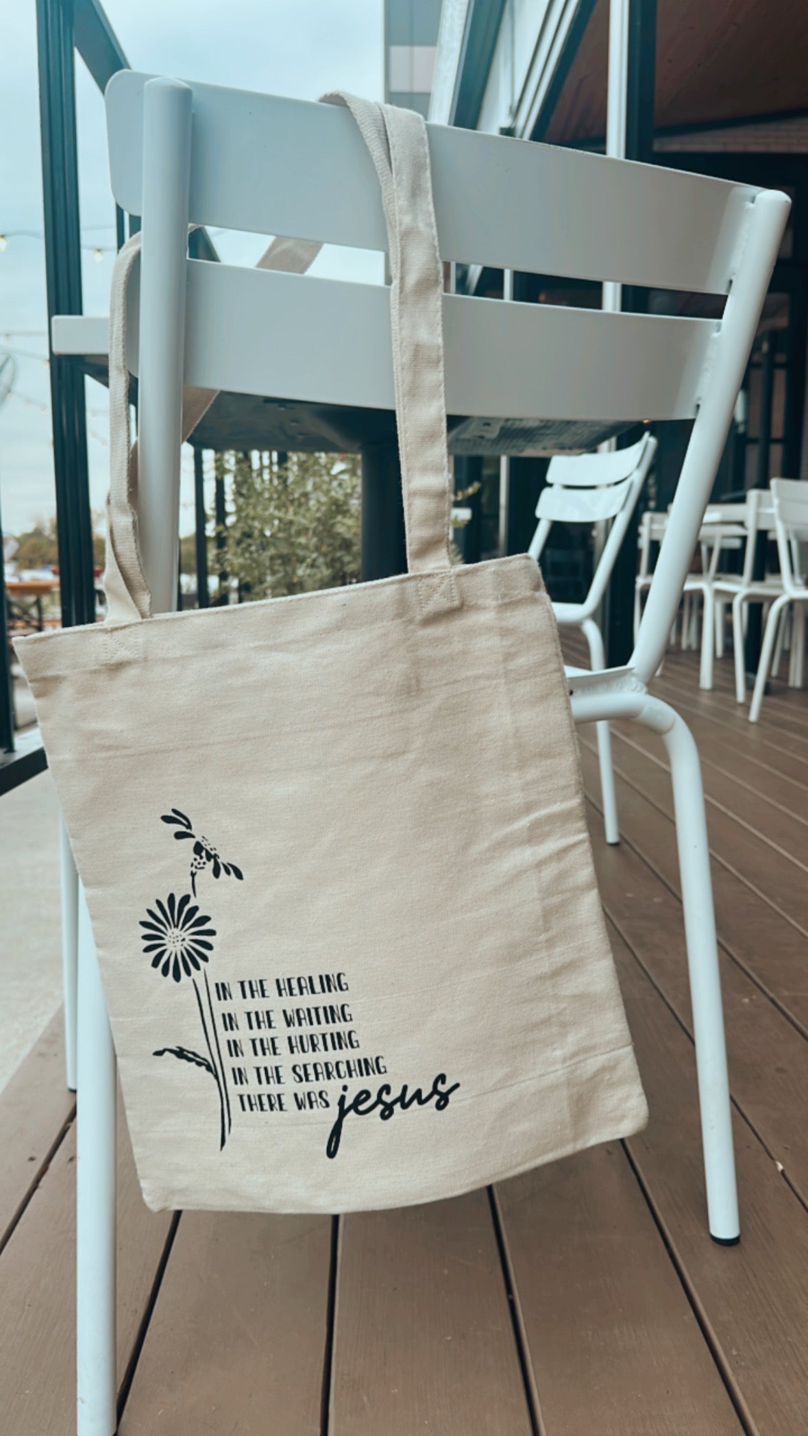 There Was Jesus Tote Bag