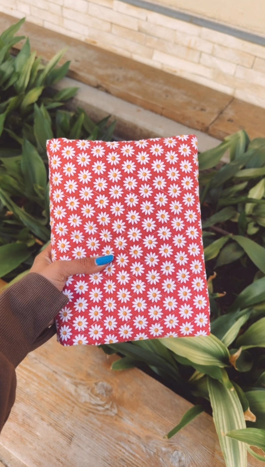 Quilted Pink Floral Bible Cover
