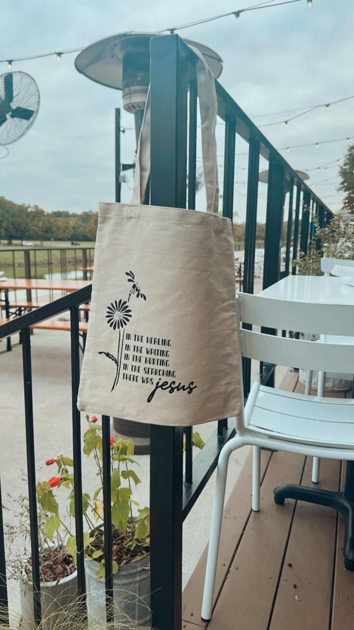 There Was Jesus Tote Bag