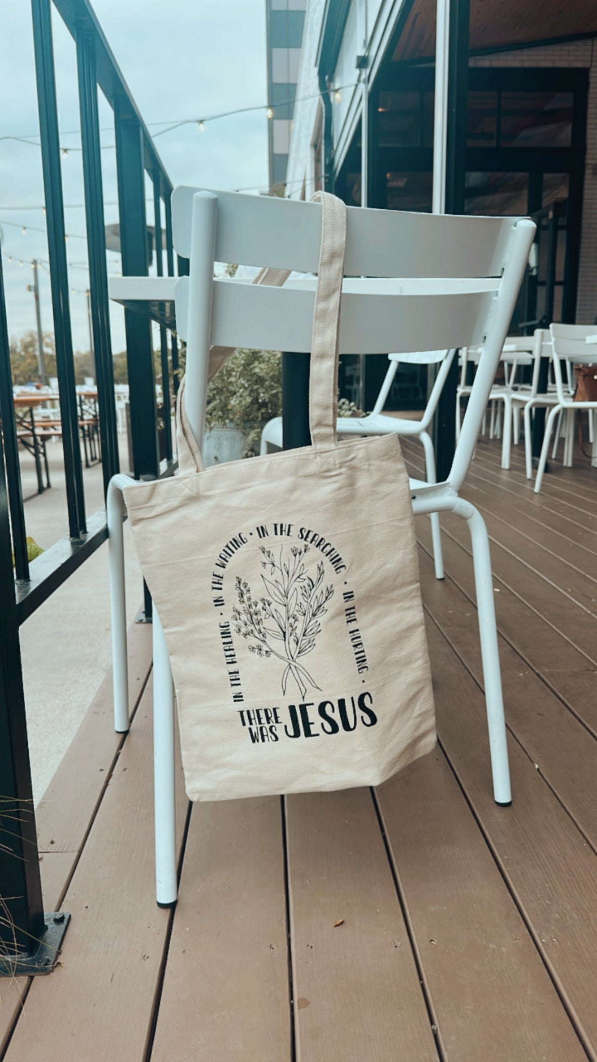 There Was Jesus Tote Bag