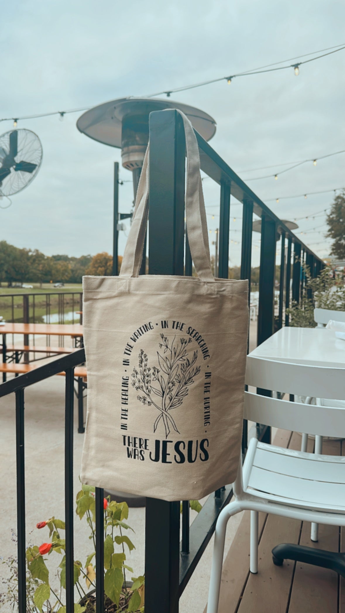 There Was Jesus Tote Bag