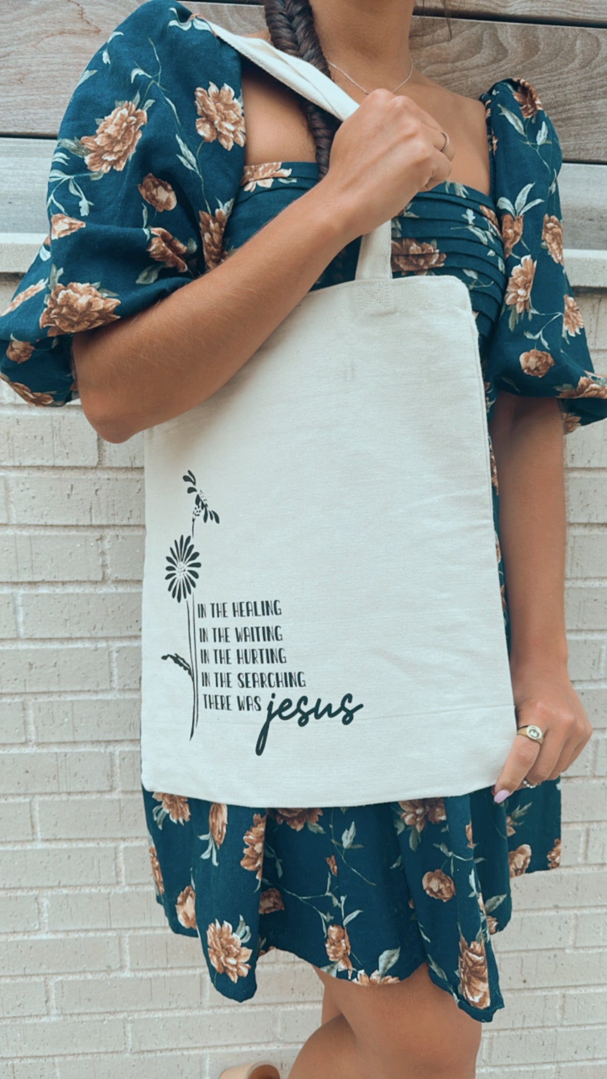 There Was Jesus Tote Bag