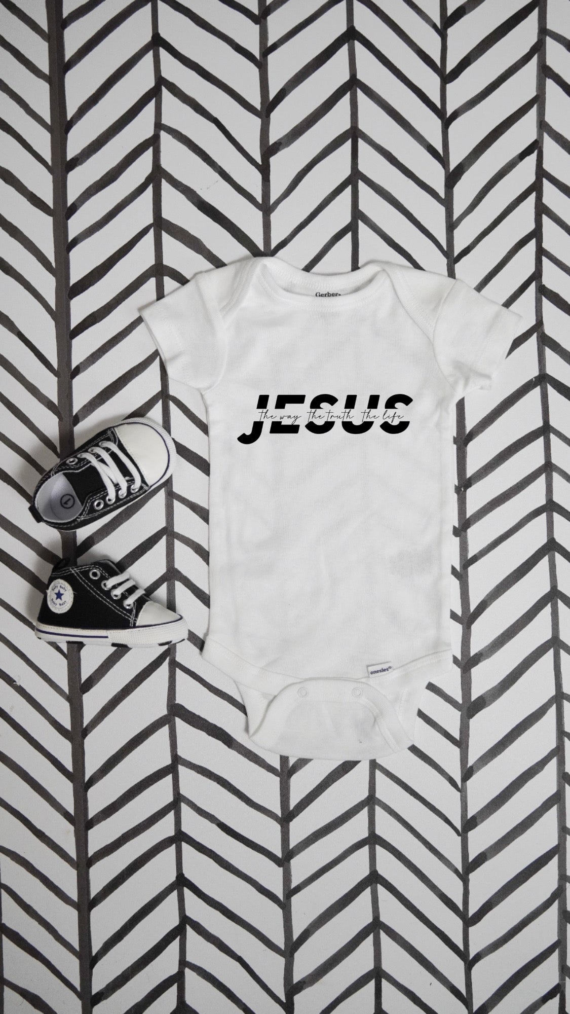 The Way. The Truth. The Life. Onesie