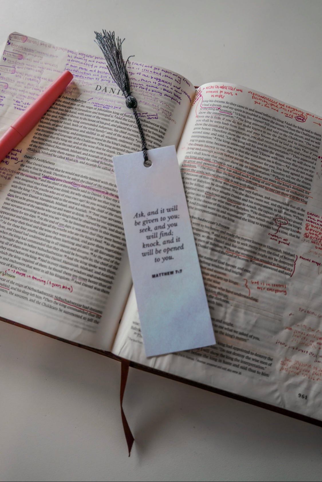 Tie-Dye bookmark set
