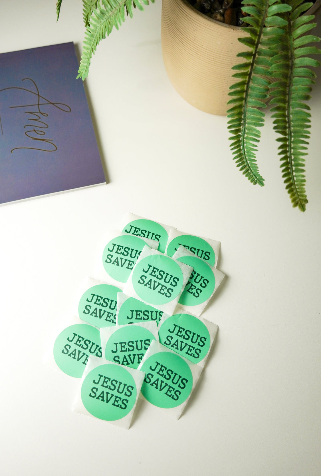 Jesus Saves Sticker Pack