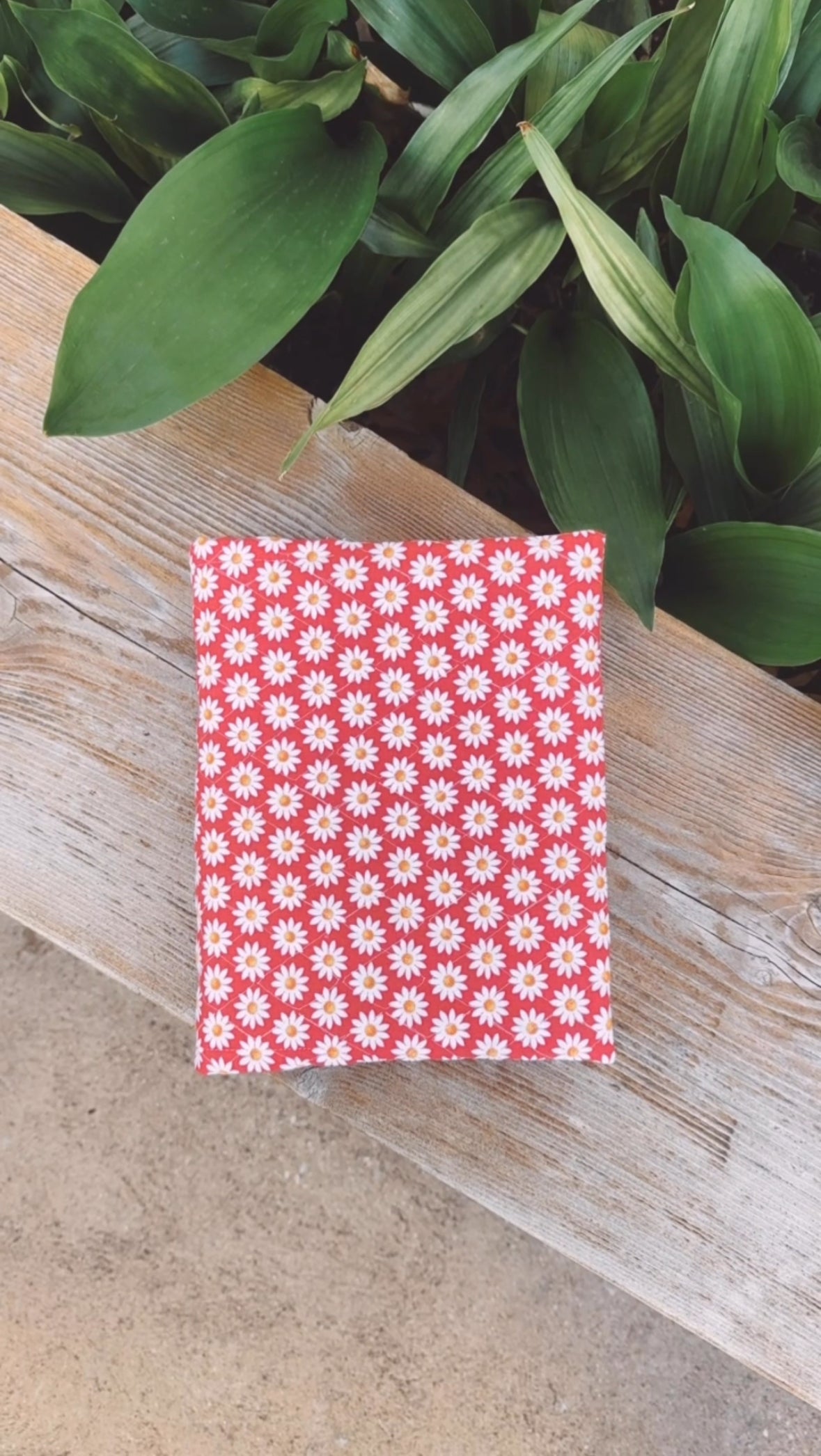 Quilted Pink Floral Bible Cover