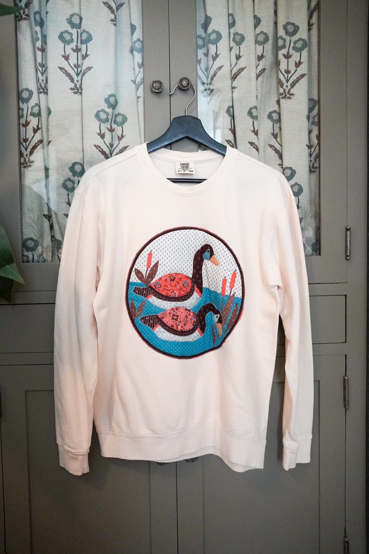 Vintage Duck Quilted Sweater