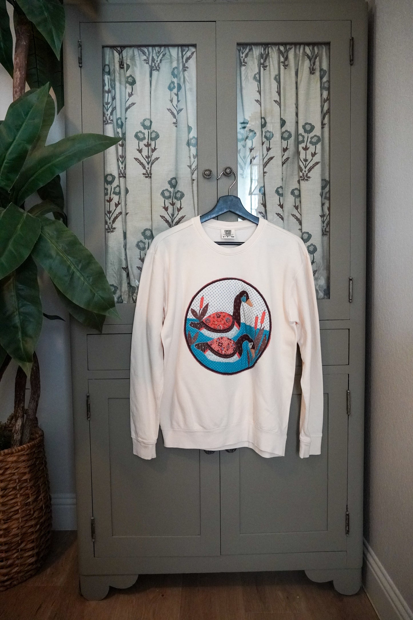 Vintage Duck Quilted Sweater