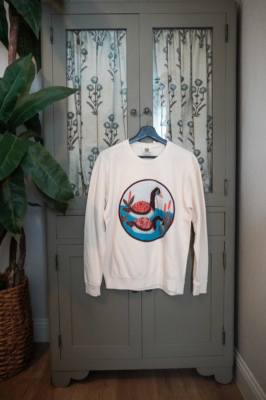 Vintage Duck Quilted Sweater