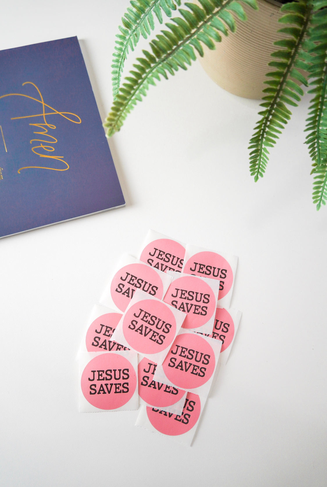 Jesus Saves Sticker Pack